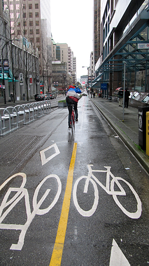bike lanes vancouver