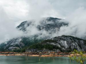 The wet scenery at Squamish! The wet scenery at Squamish!