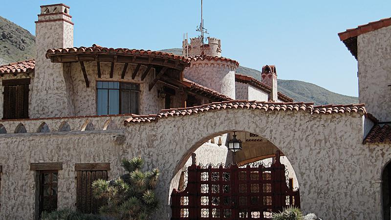 Scotty's Castle in Death Valley