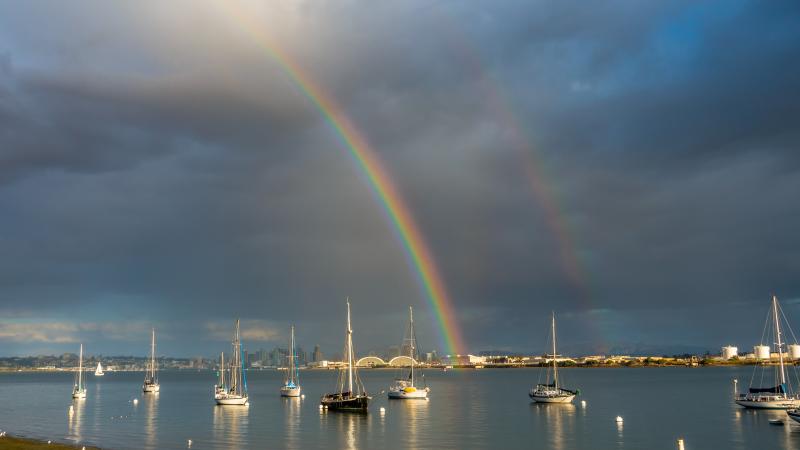San Diego rainbow