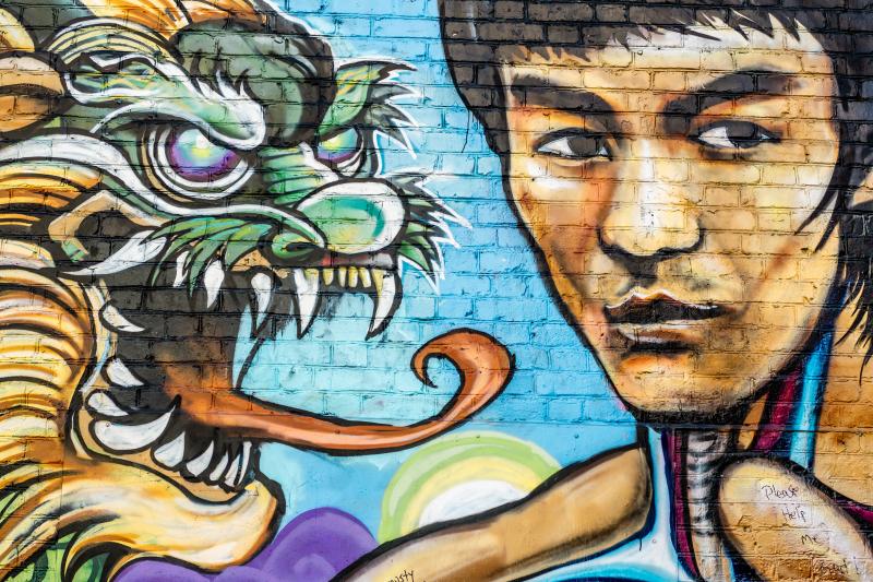 Bruce Lee in Chinatown