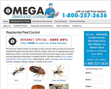 Omega Pest and Termite Control Omega Pest Control
