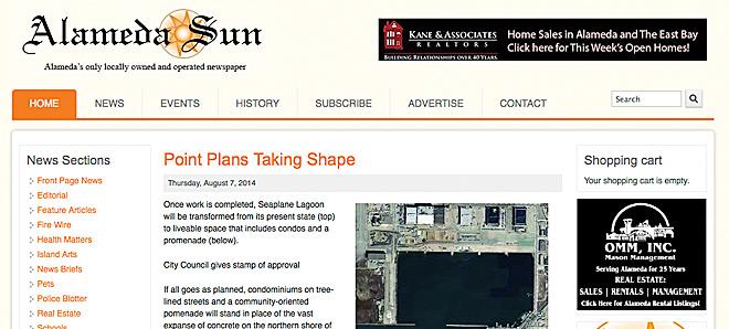 Alameda Sun - online newspaper