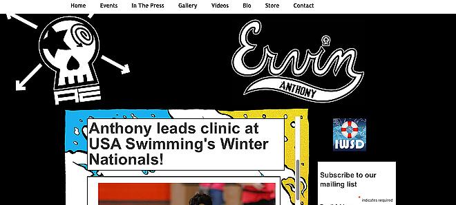 Anthony Ervin is attempting his Olympic comeback in 2012. Anthony Ervin is attempting his Olympic comeback in 2012.