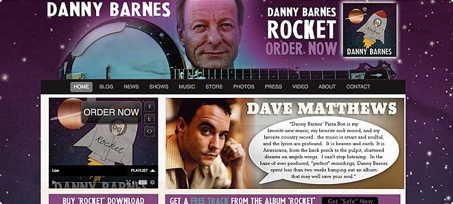 Danny Barnes Banjo Website