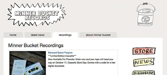 Minner Bucket Records - Fishing for hits Minner Bucket Records - Fishing for hits