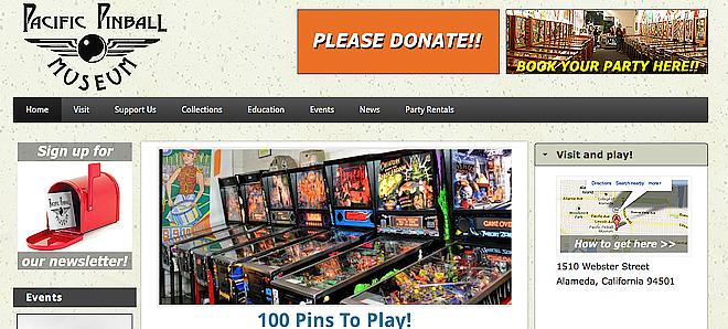 Pacific Pinball Museum - Alameda, California Pacific Pinball Museum - Alameda, California