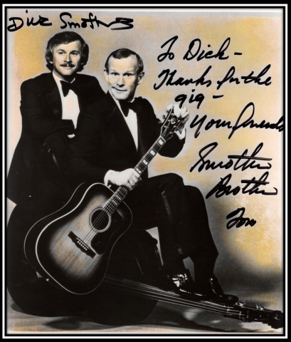 Dick Hall message from Smothers Brothers