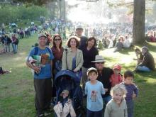 Group picture at Hardly Strictly 6.