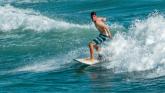 Simon surfing Huntington Beach